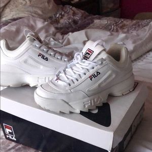 Fila disruptor II premium (white)